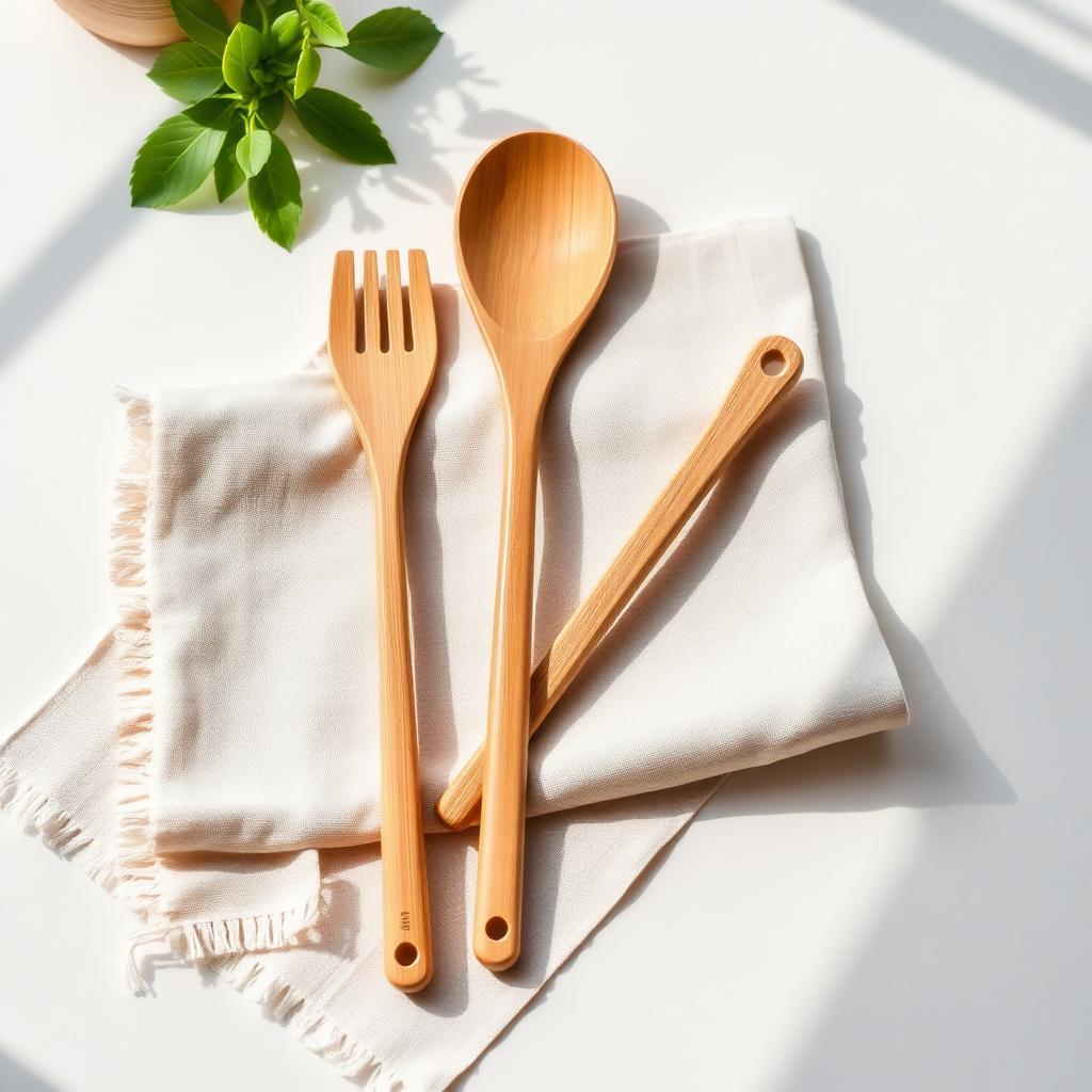 Bamboo Utensil Set of 5
