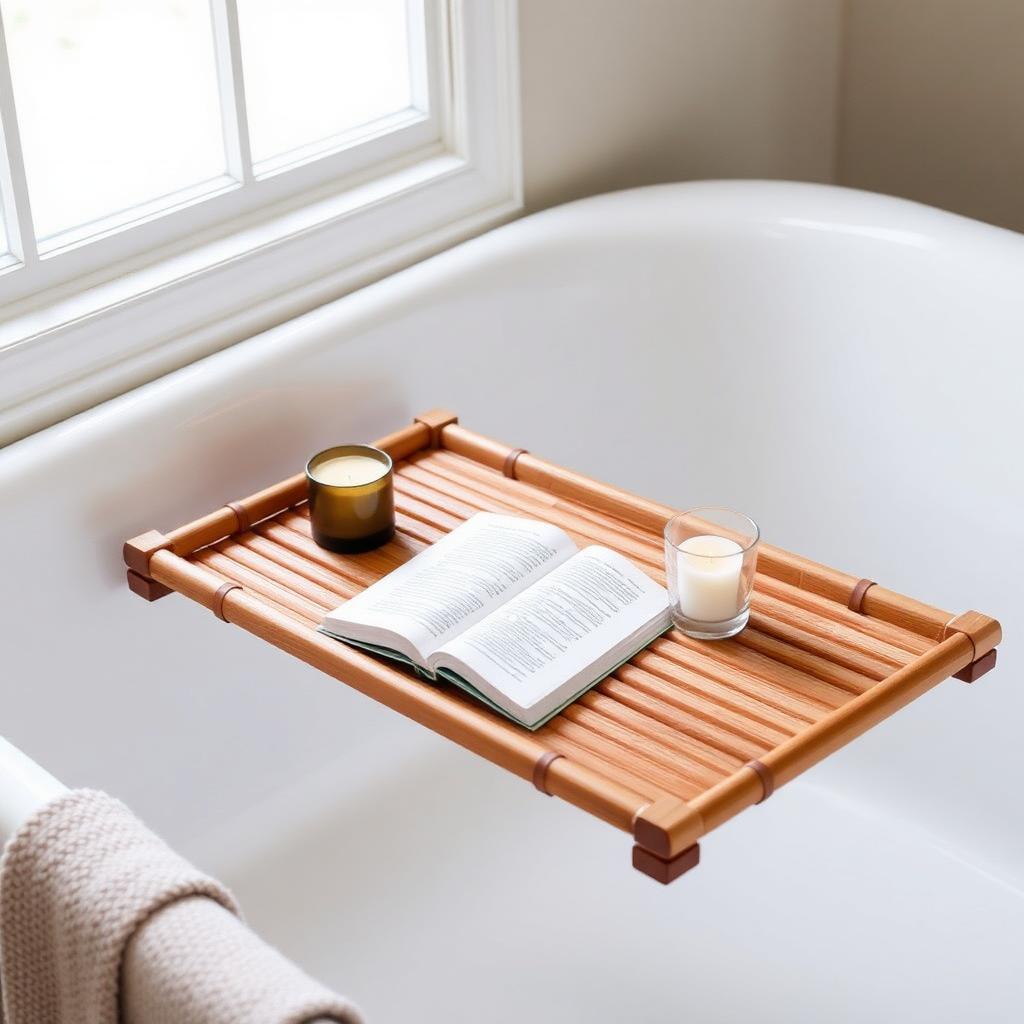 Bamboo Bath Caddy