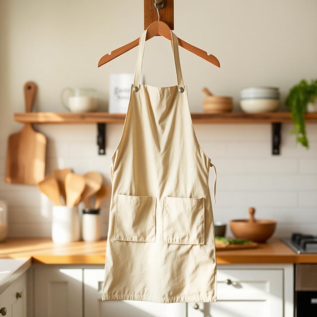 Canvas Cross-Back Apron