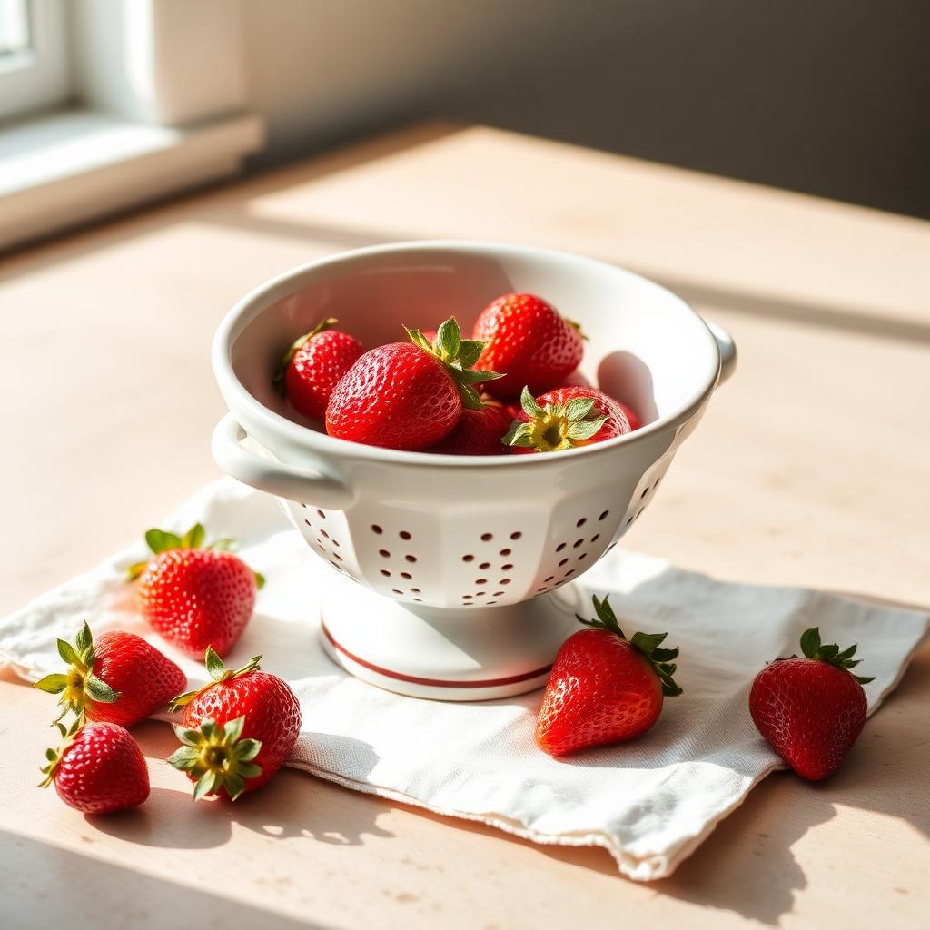 Ceramic Berry Colander