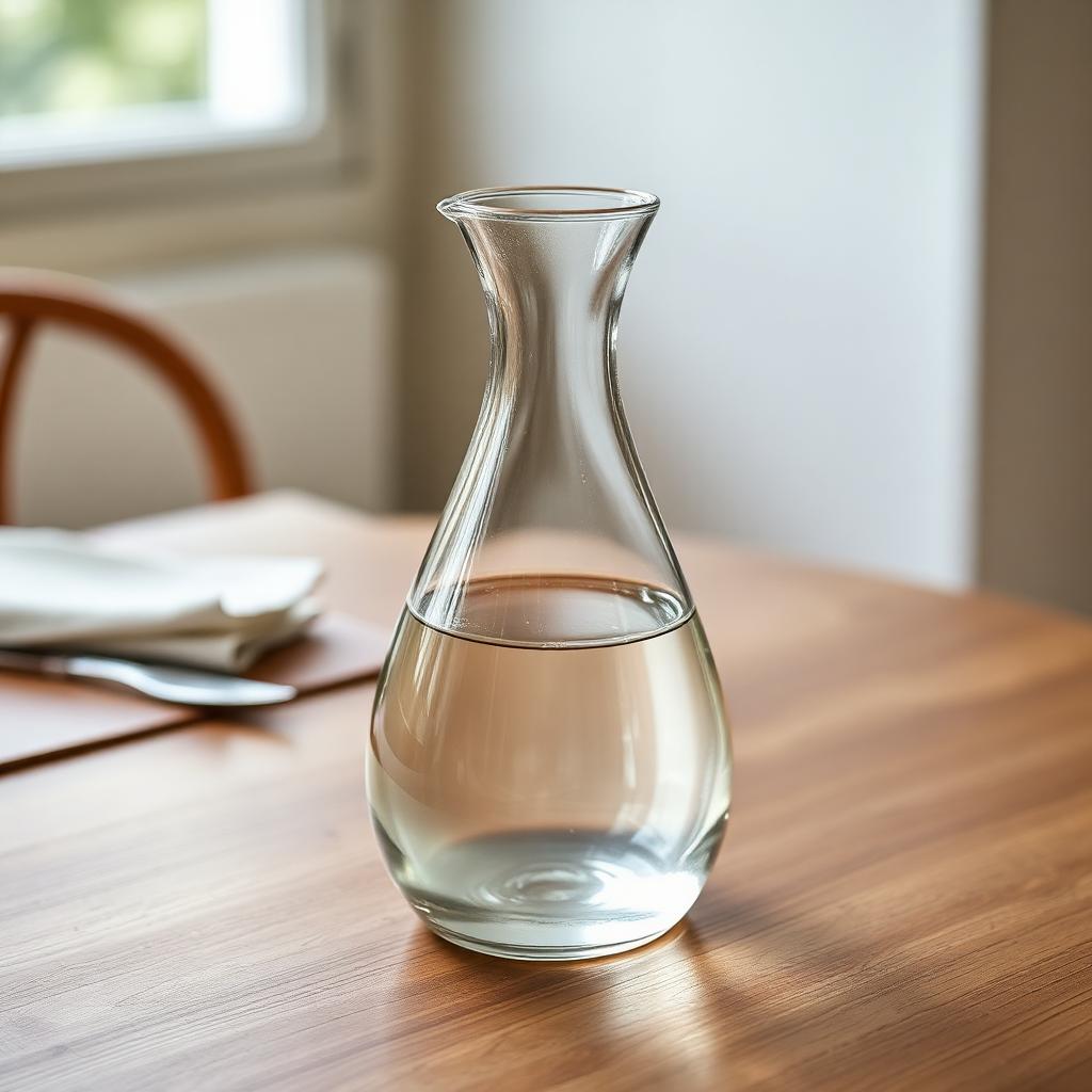 Handblown Glass Carafe