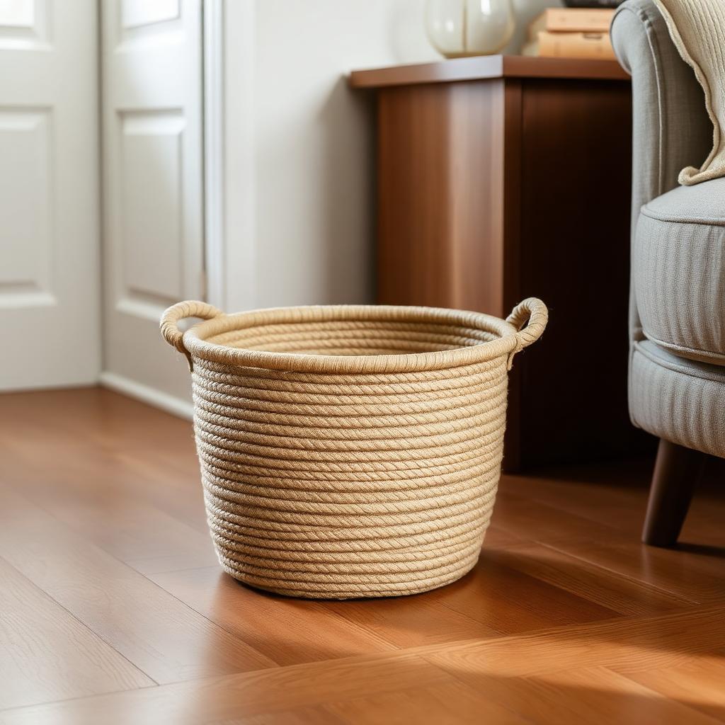 Jute Rope Basket