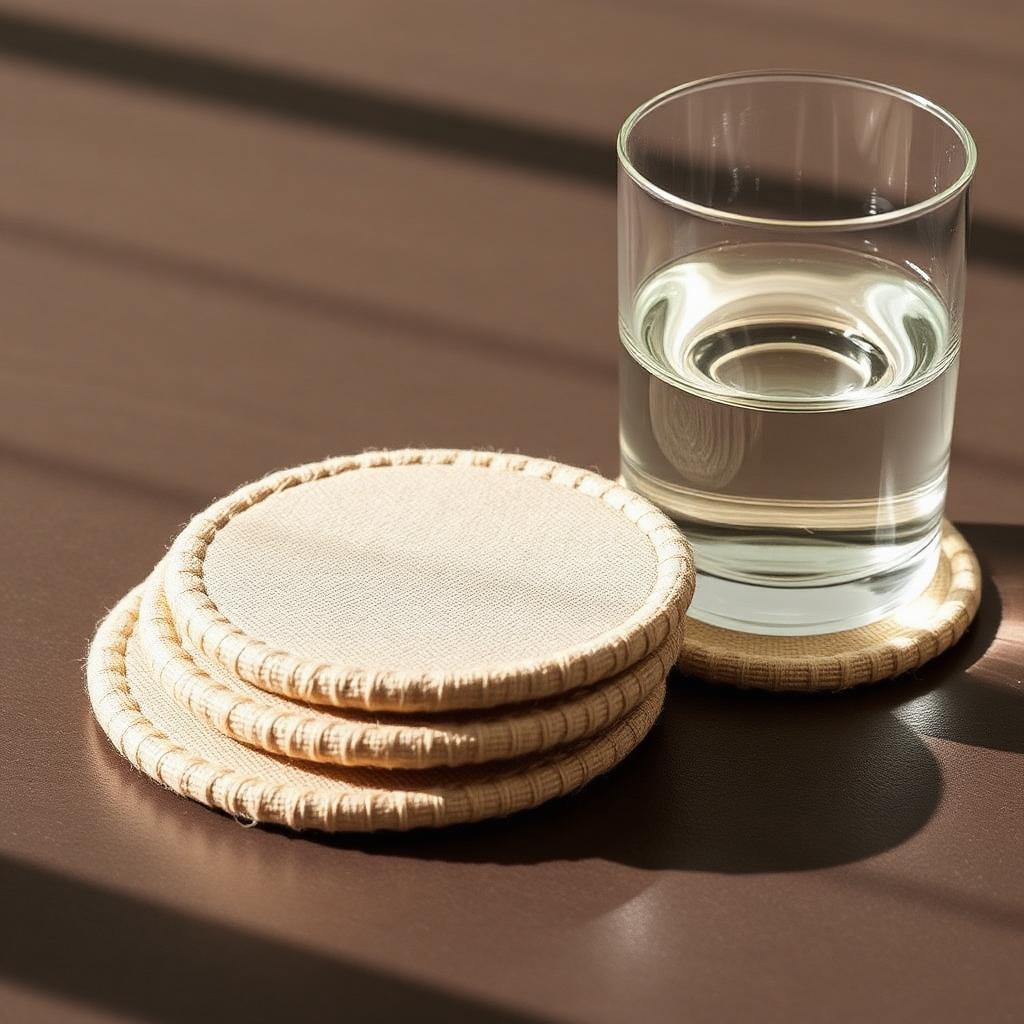 Linen Coaster Set of 4
