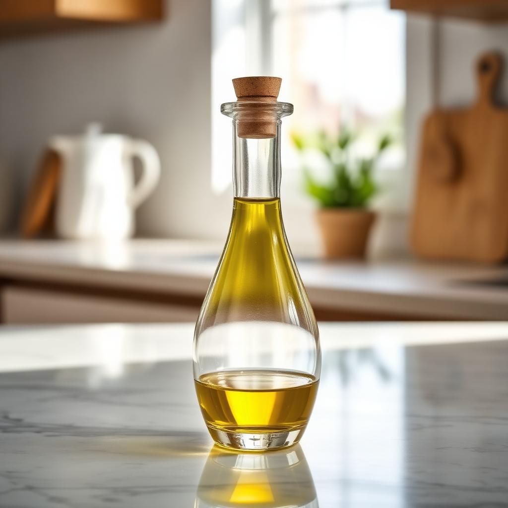 Glass Olive Oil Cruet
