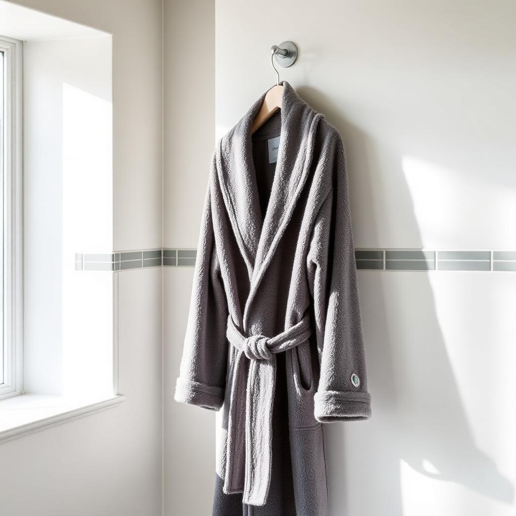 Plush Hooded Robe