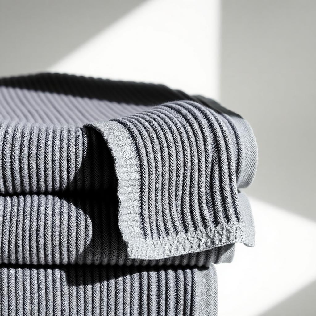 Ribbed Bath Towel