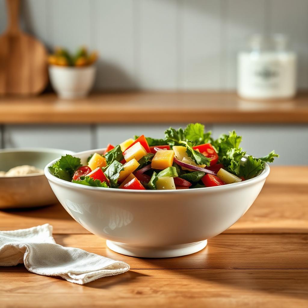 Large Stoneware Serving Bowl