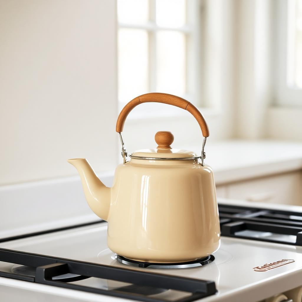Enameled Tea Kettle