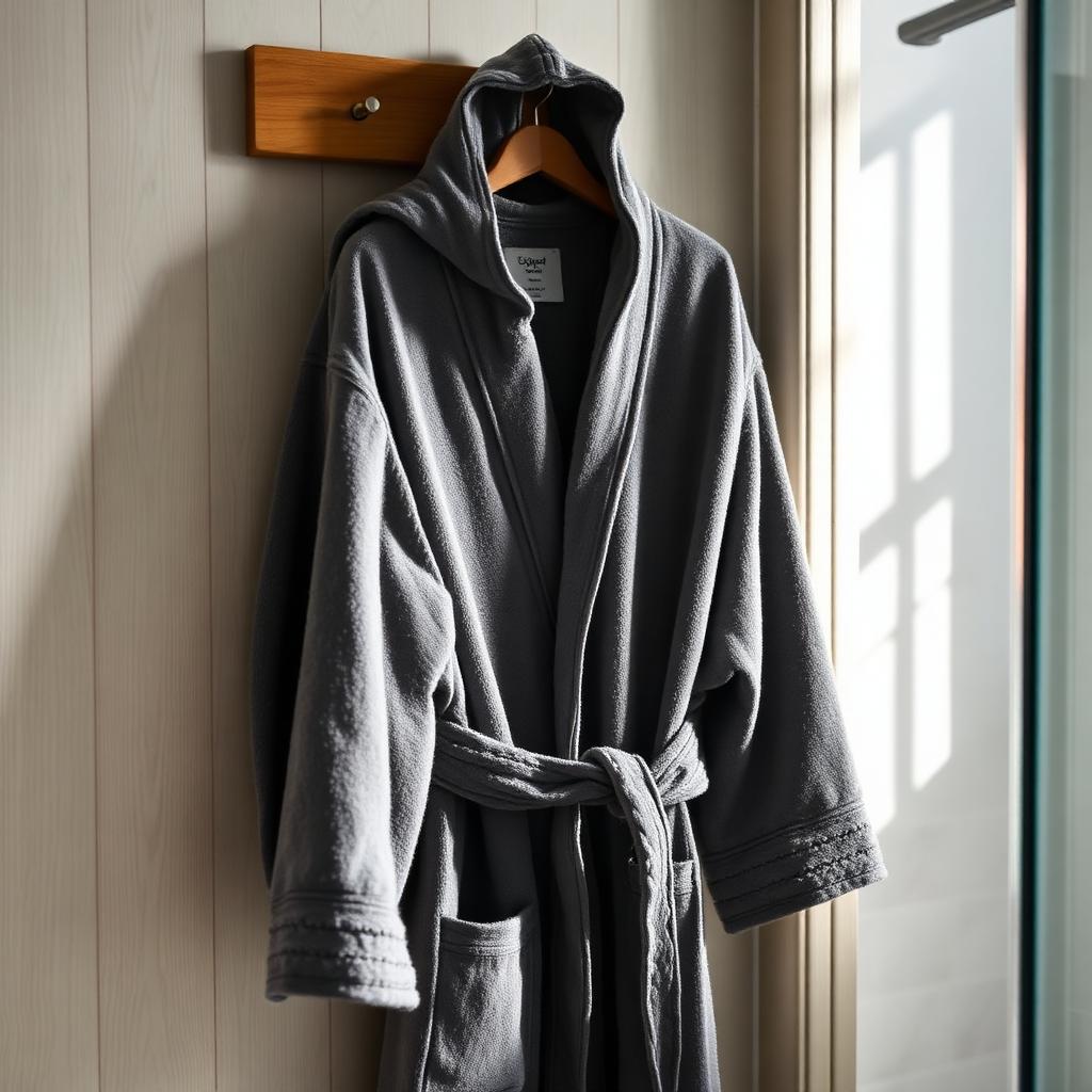 Unisex Hooded Robe