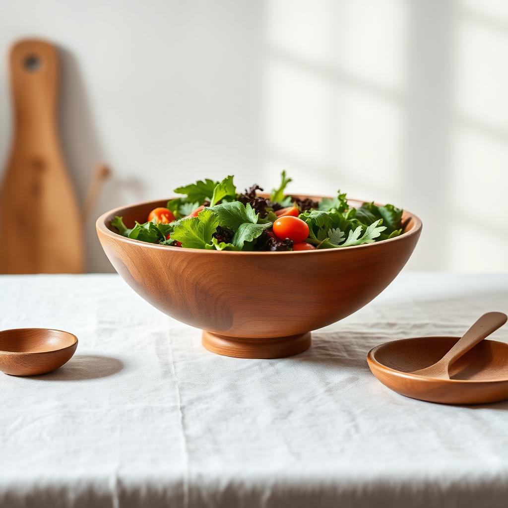 Wood Salad Bowl