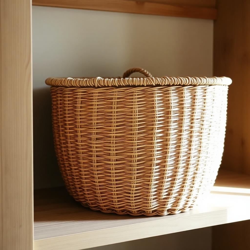 Lidded Seagrass Basket
